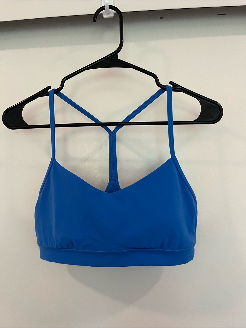 lululemon y flow Cobalt Blue Strappy Sports bra